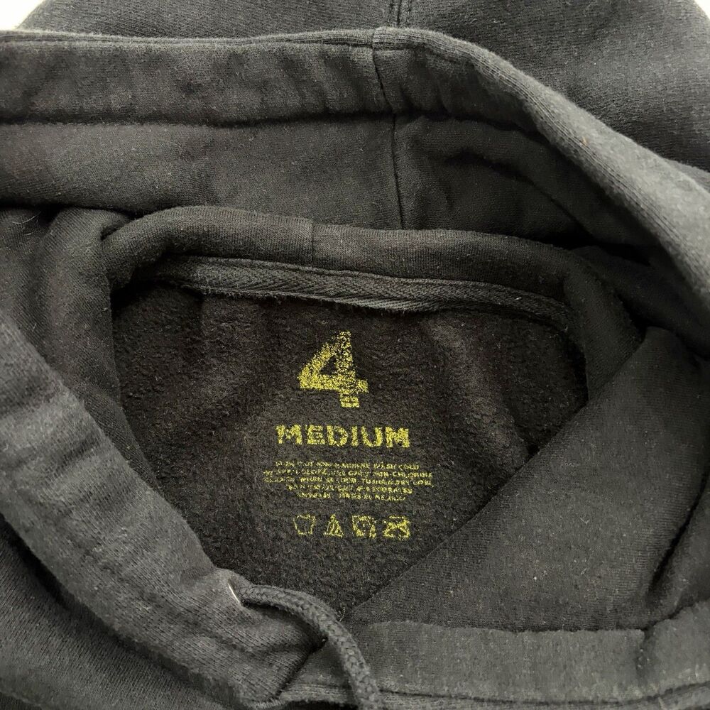 YG 4Hunnid Black Pullover Hoodie Sweatshirt Good Sex No Stress Hip Hop Adult M - Picture 8 of 10